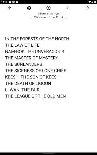 Book, Children of the Frost Screen 3