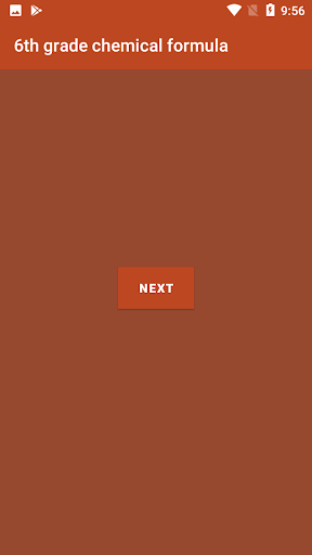 Android application 6th Grade Chemistry Formula screenshort