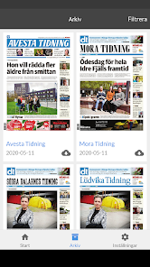 Imágen 2 Mora Tidning  e-tidning android