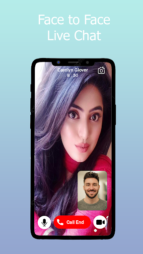 Android application Random video chat screenshort