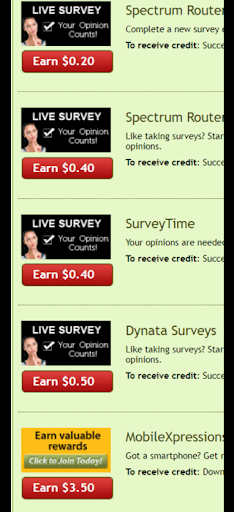 Extra Cash Earning Screen 3