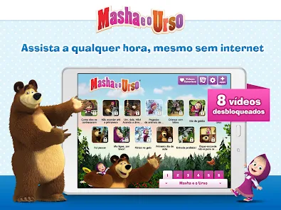 Baixar e jogar Masha e o Urso: Jogos Infantis no PC com MuMu Player