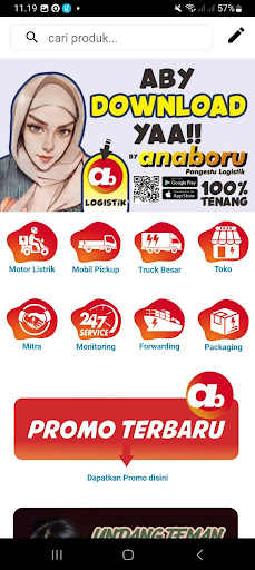 anaboru Logistik Screen 2