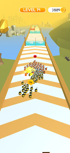 Bee Run 3D u2013 Fun Running Swarm Race Games 1.0.1 APK screenshots 6