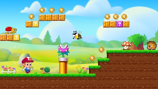 Super Gino Bros – Jump & Run APK Mod +OBB/Data for Android 7