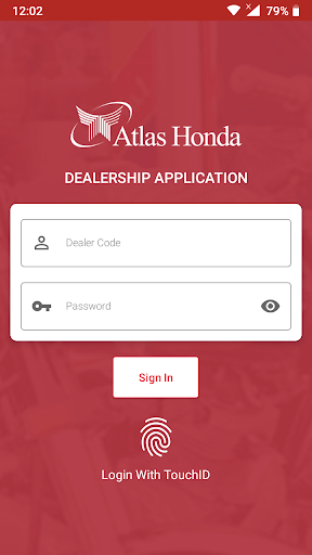 Android application AHL Dealership Application screenshort