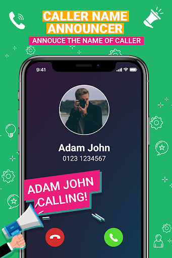 Caller Name Announcer Screen 2
