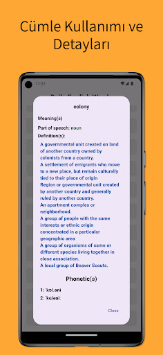 Daily English Words Screen 2