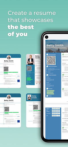 Android application CV Maker · Intelligent Library screenshort