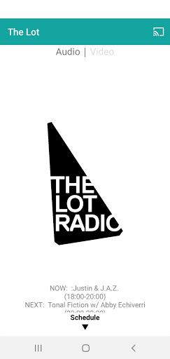 Android application The Lot Radio screenshort