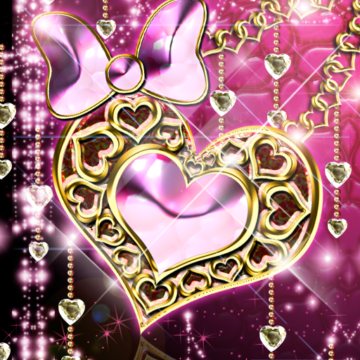 キラキラハートの壁紙 Charm Of Love Google Play のアプリ