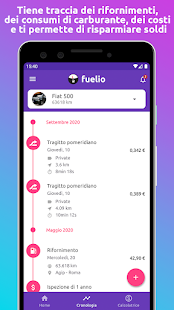 Fuelio: prezzi benzina, costi Screenshot