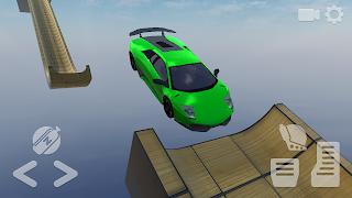 Mega Ramp Car Stunts Car Races - Screenshot 2