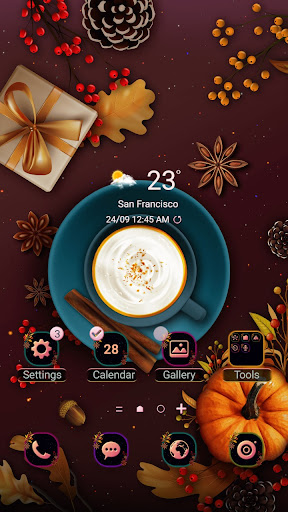 Android application Scents of Autumn - Wallpaper screenshort