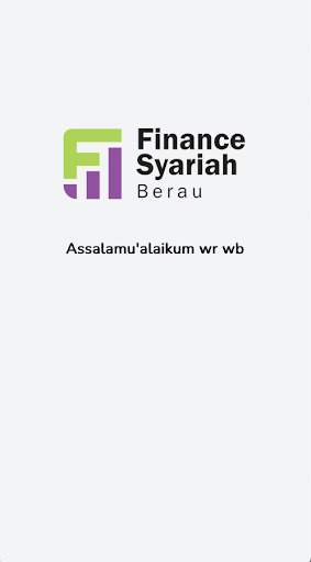 Android application Finance Syariah Berau Mobile screenshort