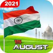 Indian Flag Live Wallpaper: 15 August Wallpaper 3D