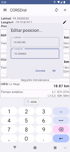 CORSDist Screen 2