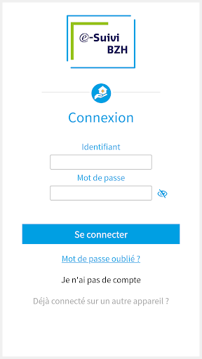 Android application e-Suivi BZH screenshort