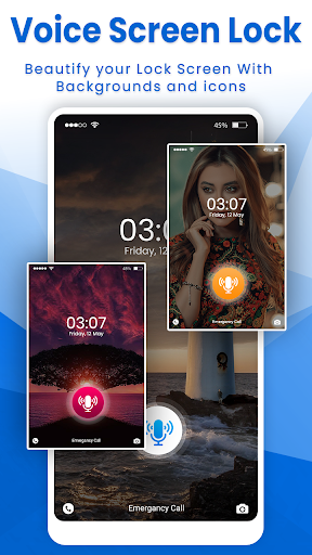 Screenshot of Voice Screen Lock