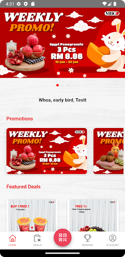 MBG Fruit Shop Screen 2