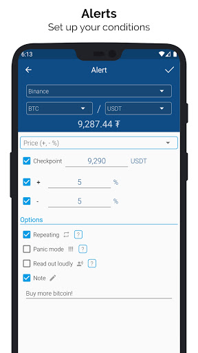 bitcoin alert alert app