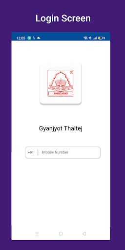 Android application Gyanjyot Thaltej screenshort