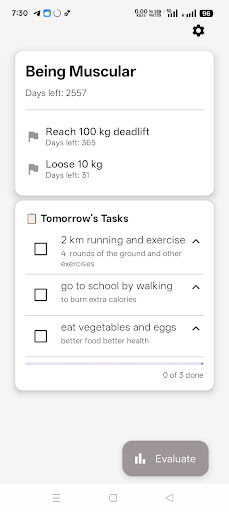 Better Self  Goal Planner