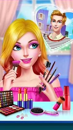 School Date Makeup Artist - Screenshot 2