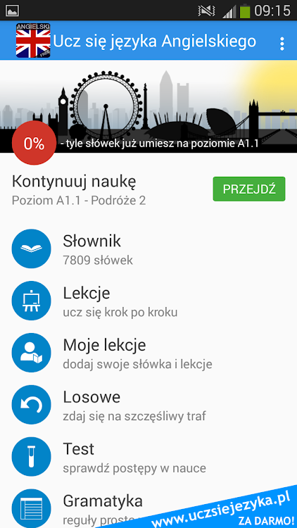 Angielski - Ucz się języka - 9.0.170 - (Android)