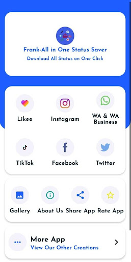 Frank- An All in One Status Saver