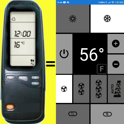Remote Daewoo AC No settings! logo