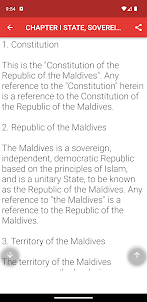 Constitution of Maldives