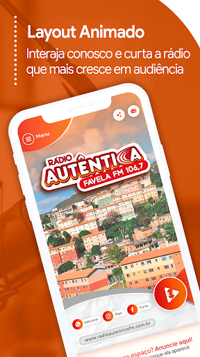 Rádio Favela Autêntica FM Screenshot 4 - AppWisp.com