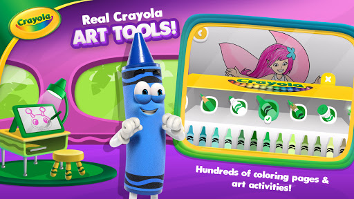 Crayola Create & Play: Coloring & Learning Games screenshots 1
