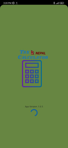 Android application Income Tax Calculator Nepal screenshort