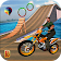 Moto Beach Jumping Bike Stunt icon