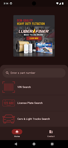 Luber-finer Quick Lookup