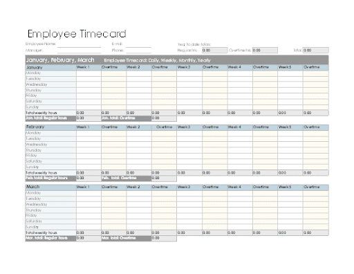 Payroll Templates Excel Screen 3