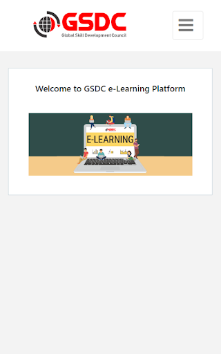 GSDC LMS Screen 2