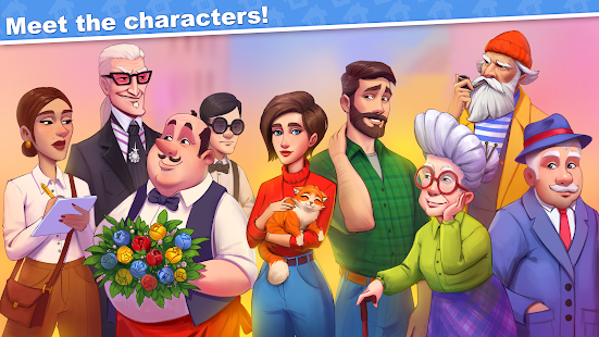 Town Blast: Toon Characters & Puzzle Games Screenshot