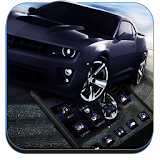 Black Cool Car Theme and Live Wallpaper icon
