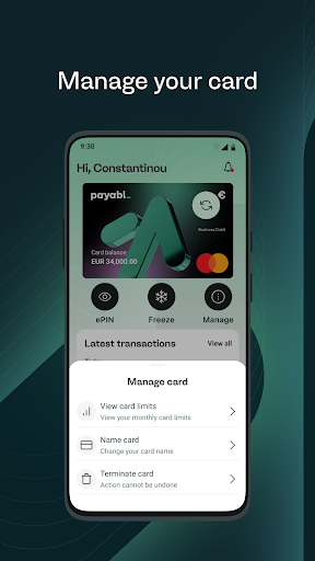 payabl. card manager