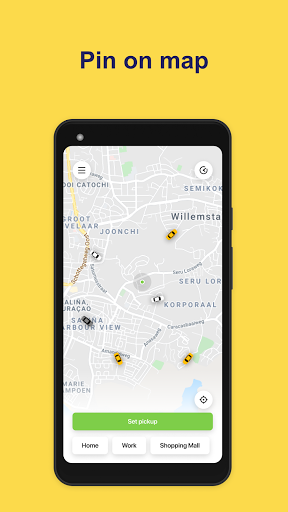 Android application Click Curaçao: Willemstad taxi screenshort
