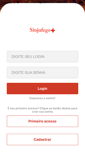 Android application SINJUFEGO + screenshort