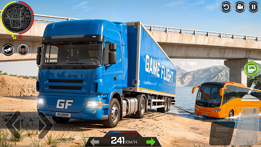 US Real Truck Driving Games 3D screenshot