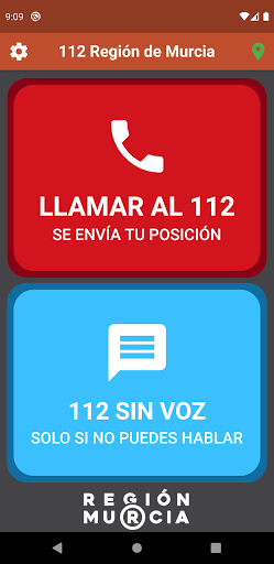 Android application 112 Región de Murcia screenshort