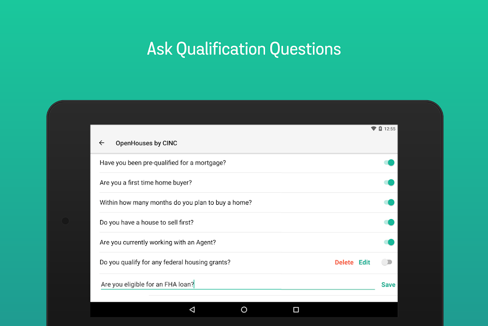 #3. Open Houses by CINC (Android) Podle: CINC