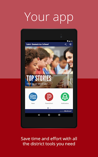 Android application Saint Demetrios School screenshort