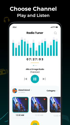 FM Radio: radio tuner Screen 2