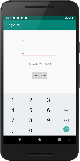 Regla 72 Screenshot 1 - AppWisp.com